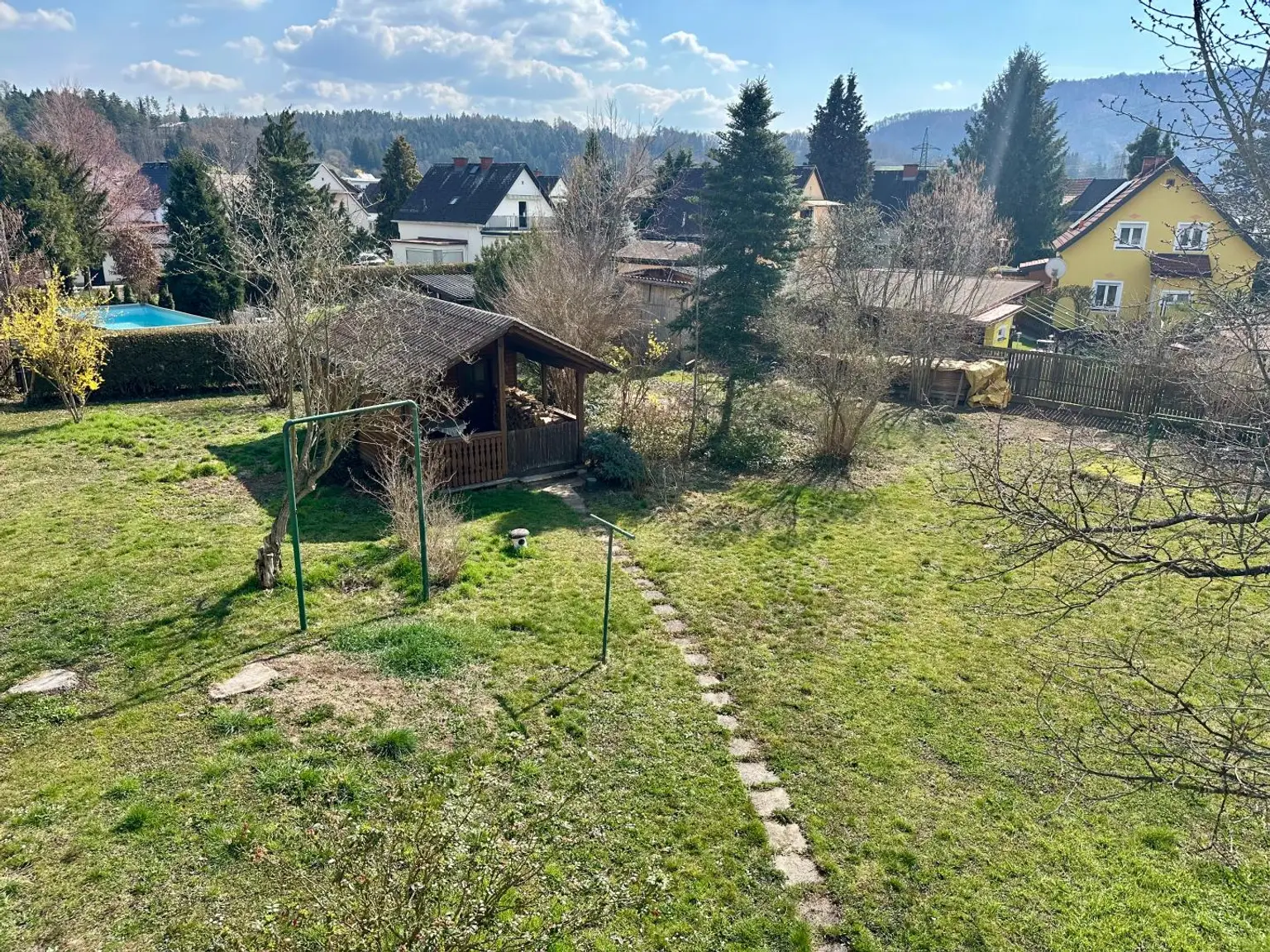 Ausblick von der Terrasse_Dachgeschoss