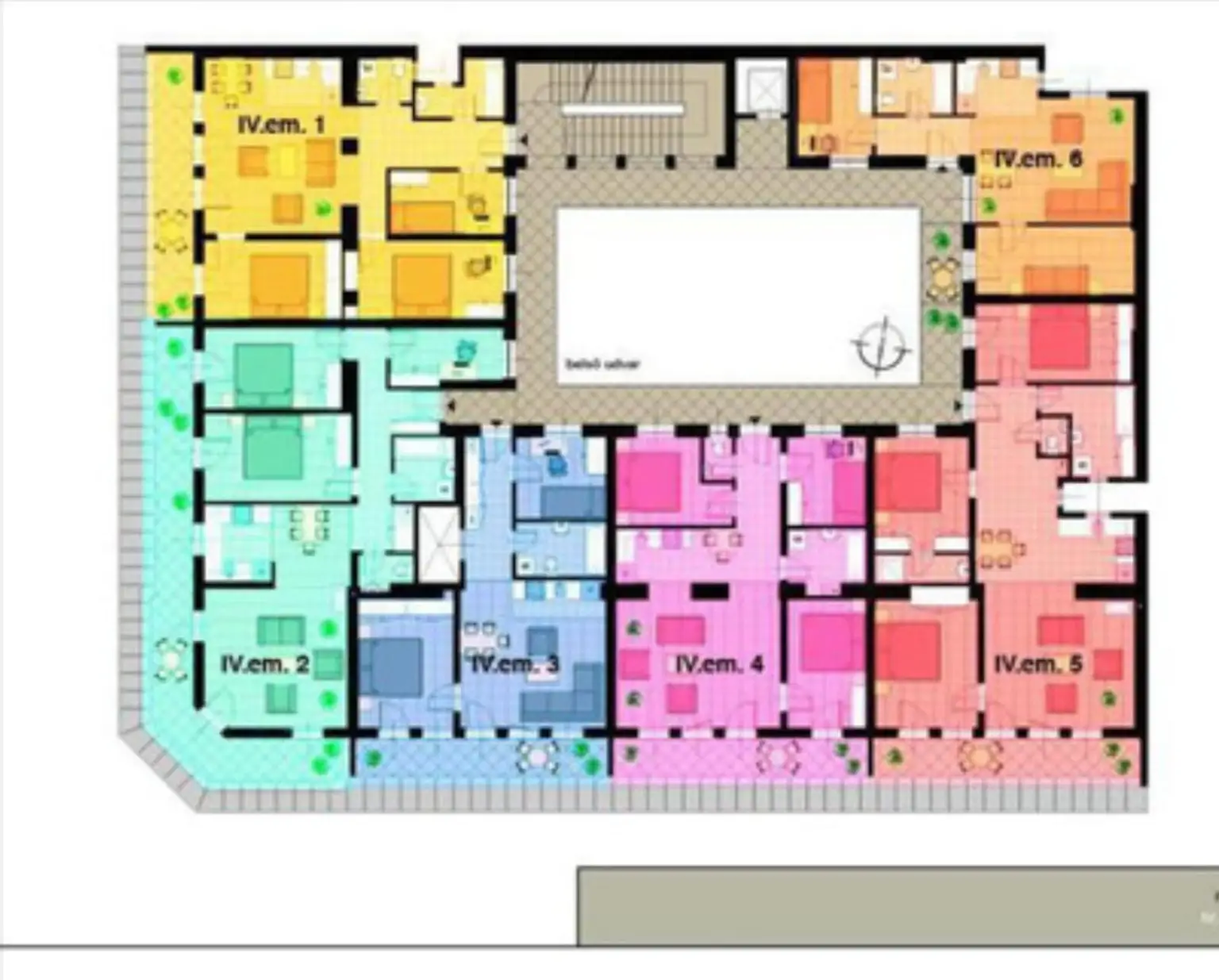 Boutique Hotel (13 neue Apartments) im Herzen des 8. Bezirks von Budapest zum Verkauf