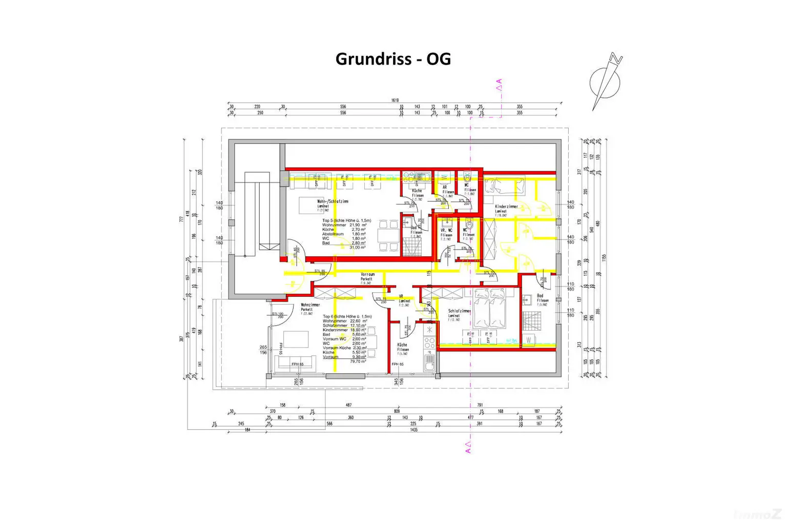 Grundriss OG