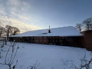 Blick auf die Scheune