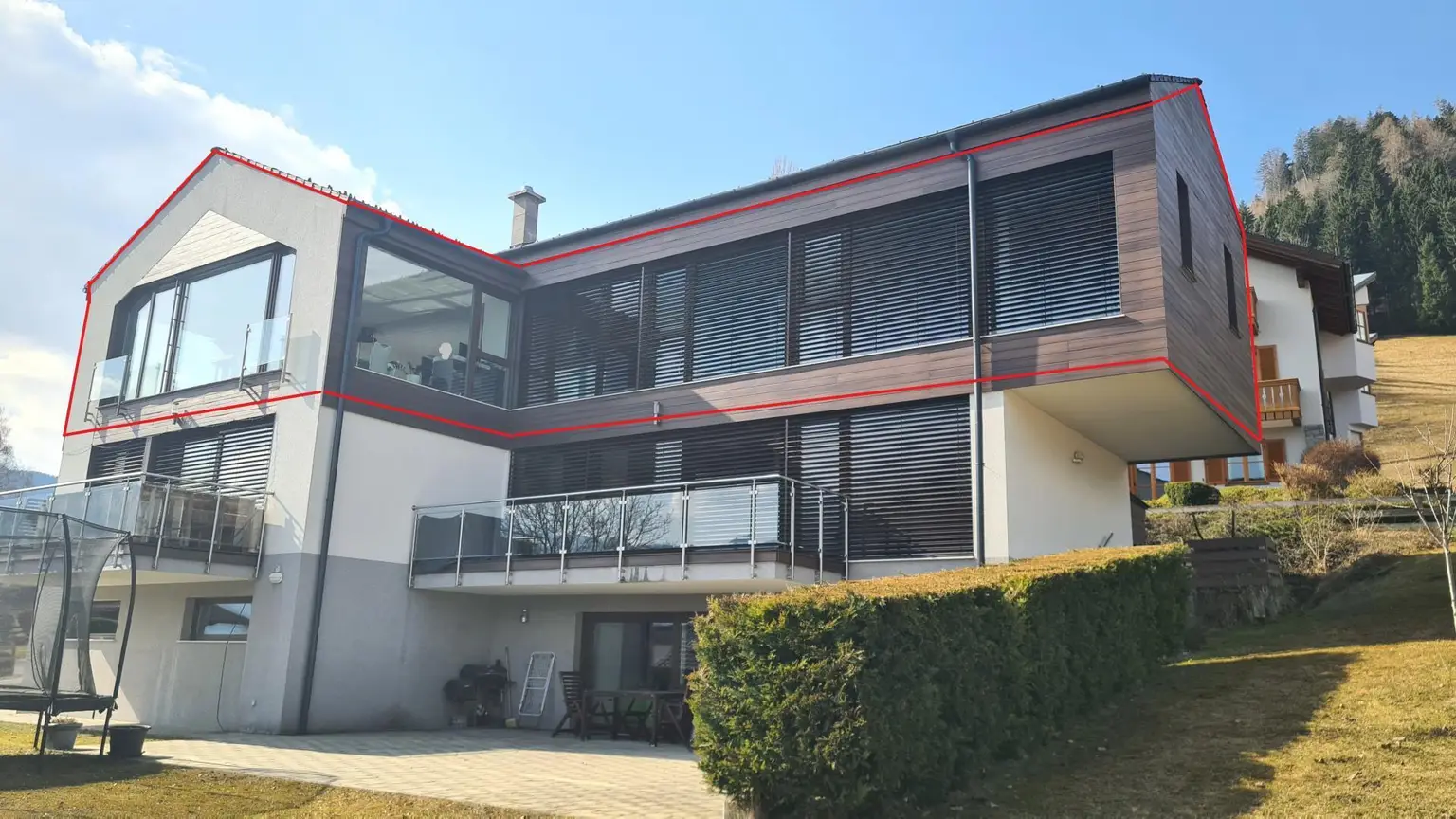 Das Haus von aussen