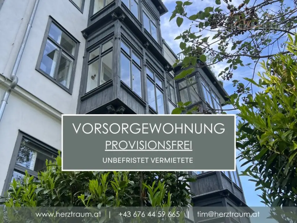VORSORGEWOHNUNG II PROVISIONSFREI II UNBEFRISTET VERMIETET II ANLAGEOBJEKT