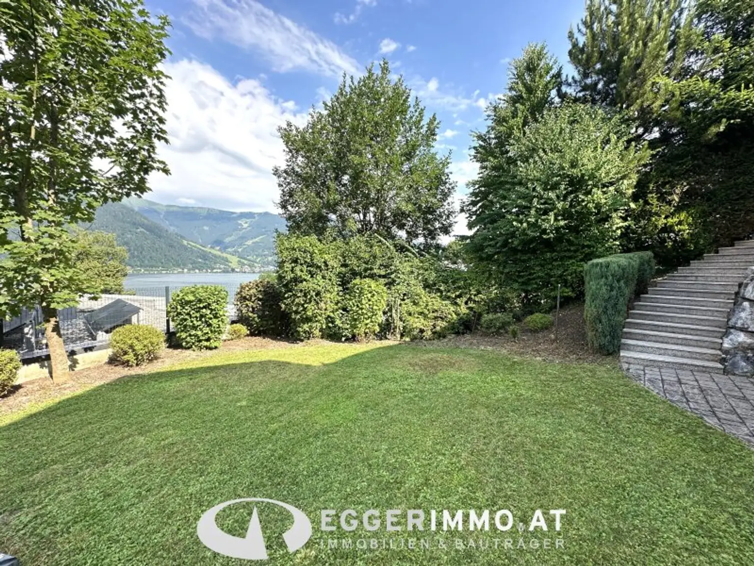 5700 Zell am See; unique single-family house, approx. 445 living space, garden, terrace, swimming pool, sauna, elevator in the house, 2 garages, unobstructed lake view,