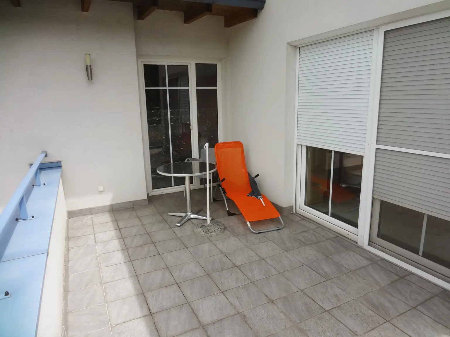 großer Balkon