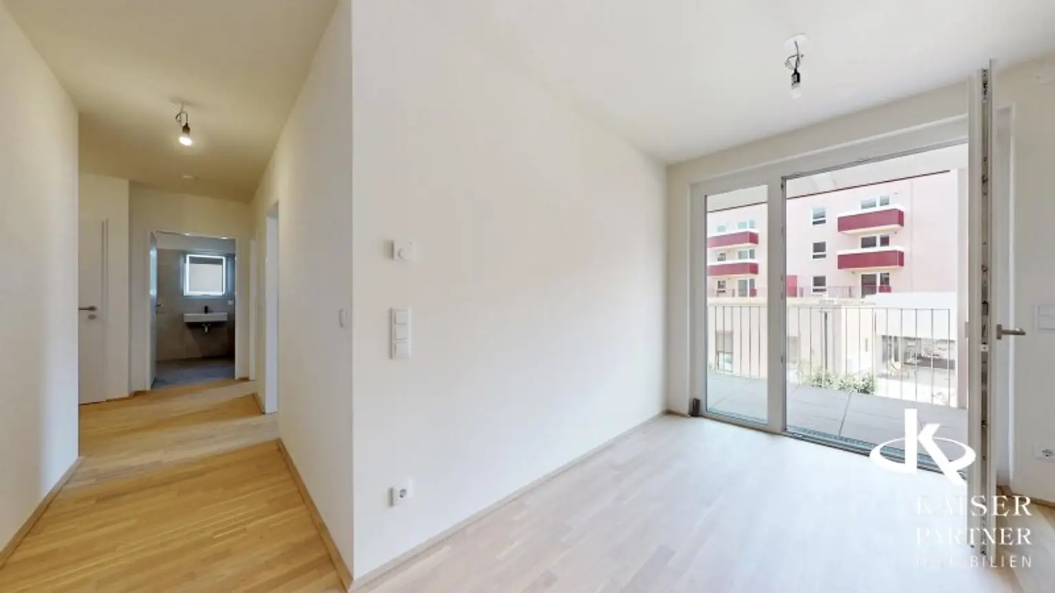 Moderne 3-Zimmer-Wohnung in 1220 Wien – Erstbezug mit Balkon und Stellplatz, Nahe Badeteich Hirschstetten!