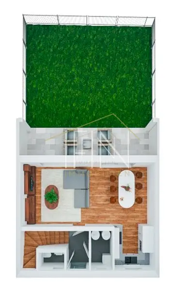 Plan Erdgeschoss (Visualisierung)