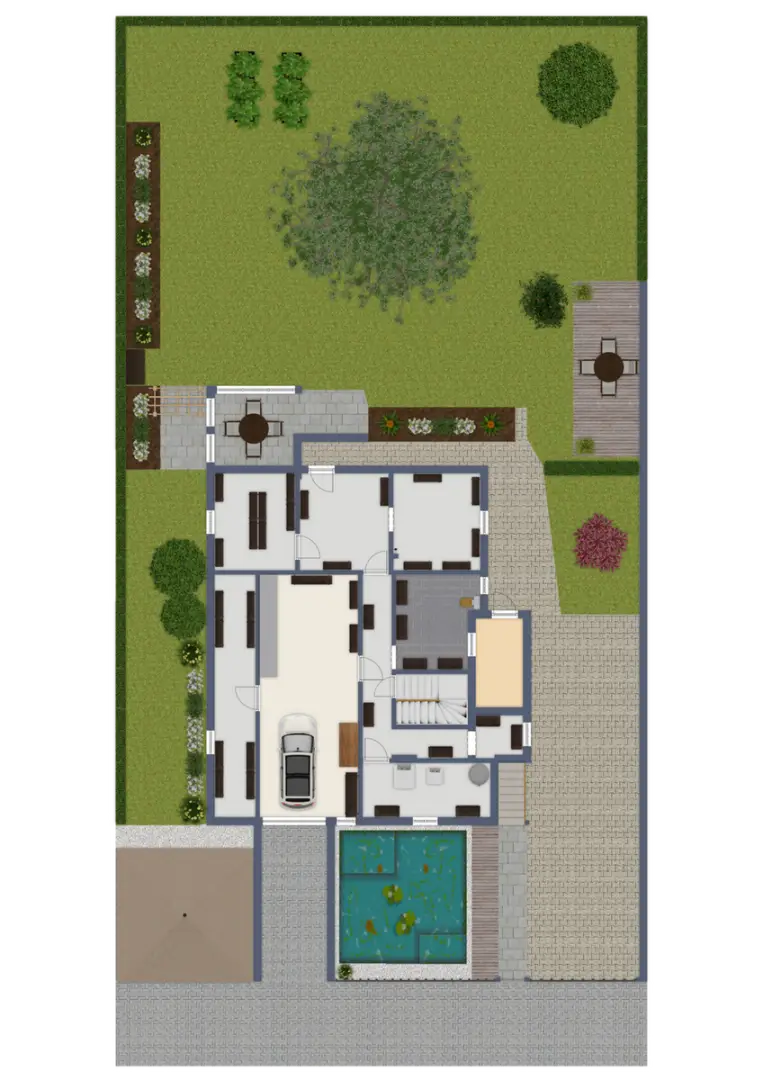 Gemütliches Haus mit Traumgarten in Markersdorf