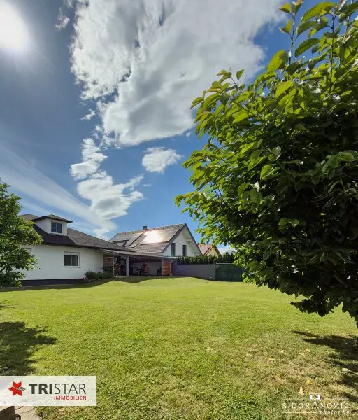 NEU! ++ Einfamilienhaus mit Sauna & großem Garten ++ Siegendorf bei Eisenstadt ++ Ziegelmassivbauweise ++ Carport + Garage ++ Nähe Neusiedler See ++