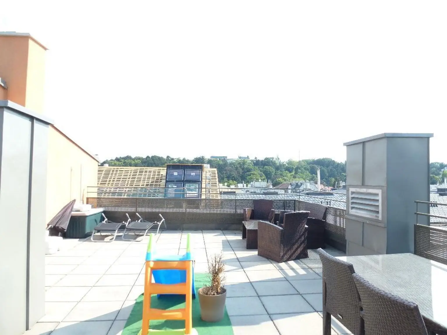 Terrasse und Weitblick