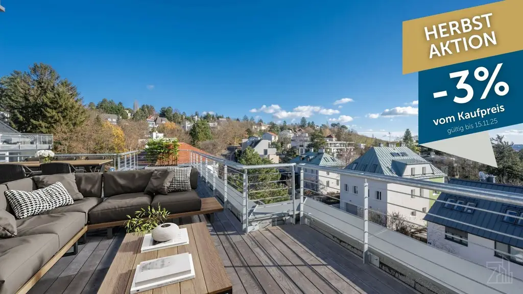 4-Zimmer Penthouse| Traumausblick auf der privaten Dachterrasse! Sofort bezugsfertig!