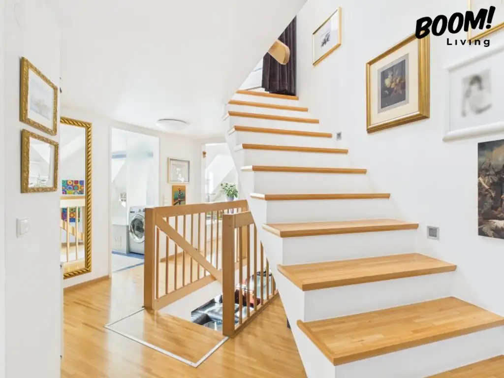 Traumhafte 3,5-Zimmer-Dachgeschosswohnung mit Balkon und Terrasse in 1230 Wien!