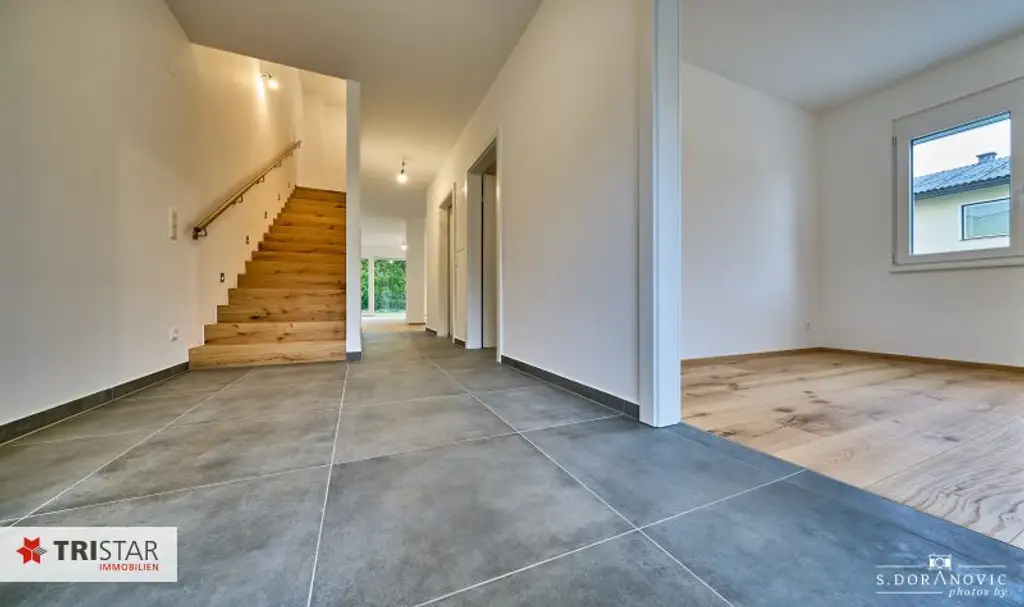NEU ++ MASSIVES HAUS – LEICHTER KAUFPREIS ++ ca.152,50 m² WNFL / 5 ZIMMER ++ ZIEGELMASSIV / SCHLÜSSELFERTIG / ERSTBEZUG ++ GARTEN / TERRASSE / 2 BALKONE / TOP LAGE!