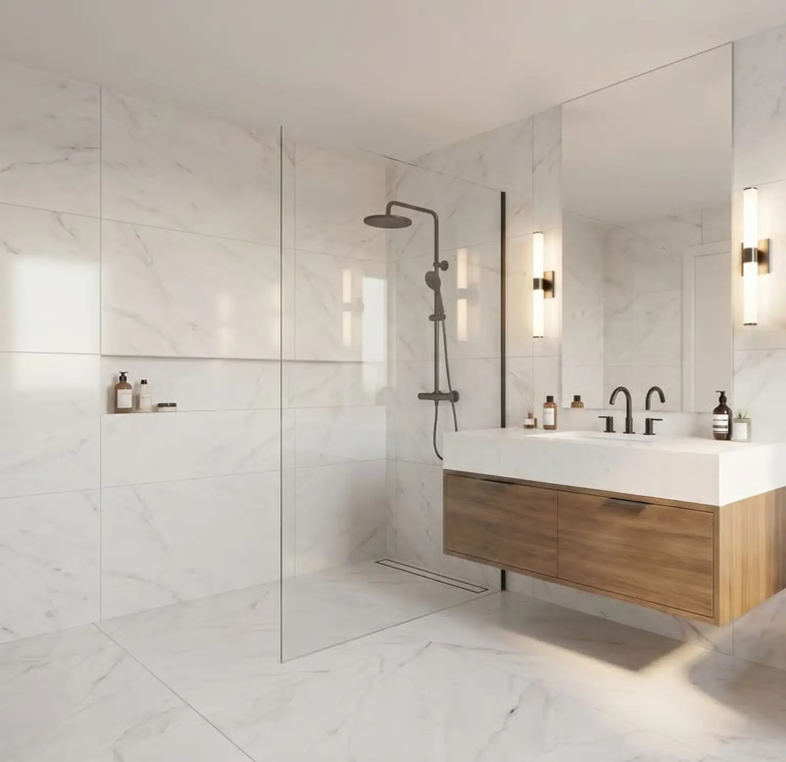 Badezimmer KI visualisiert
