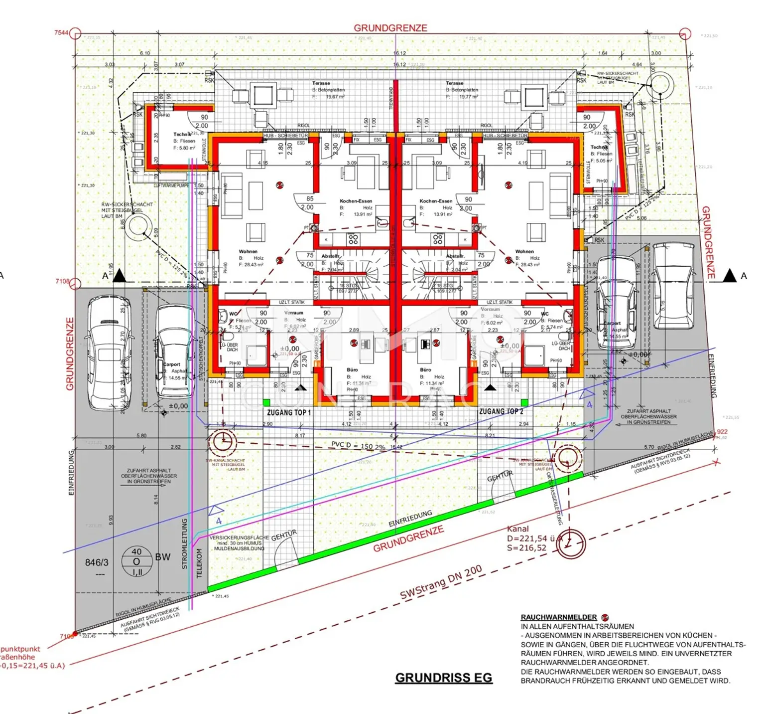 Neubau – Erstbezug mit mediterranem Flair