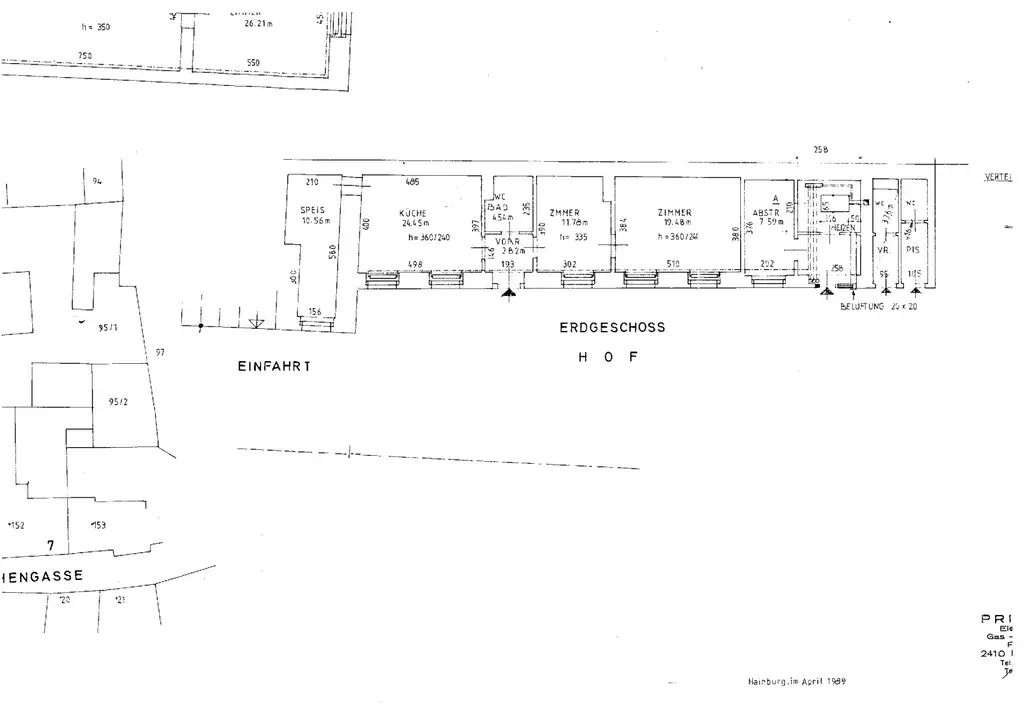 Ladenlokal mit großzügigen Arbeitsräumen und Kühlhäusern auf ca. 100m2