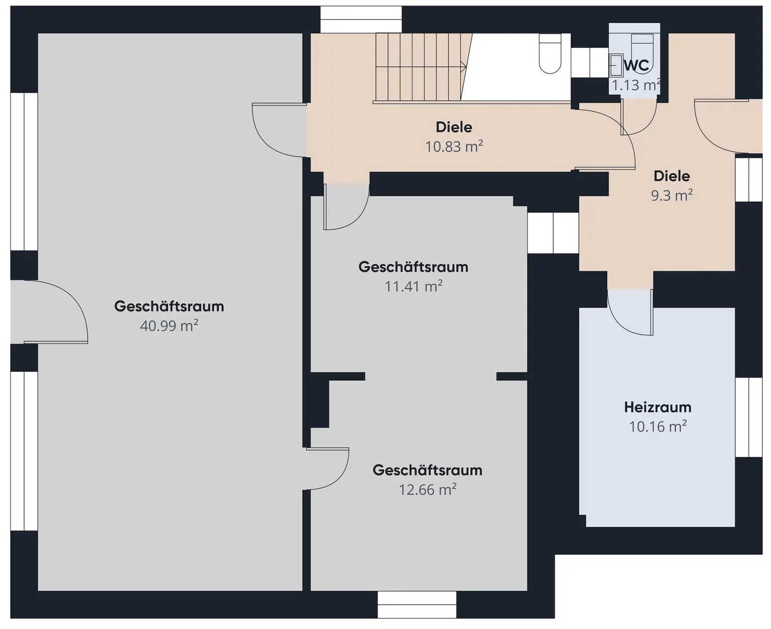 Grundriss EG ohne Maßstab