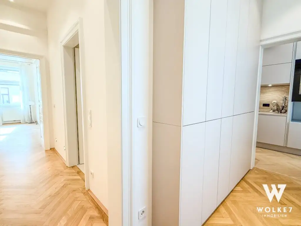 Stilvoller Altbau mit LIFT –  saniert und zentral gelegen I Nähe Eurospar I Nähe AKH | Klimaanlage I Hochwertige Küche