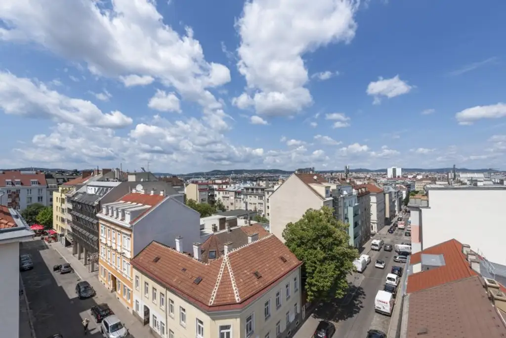 Exklusives Penthouse über den Dächern von Meidling