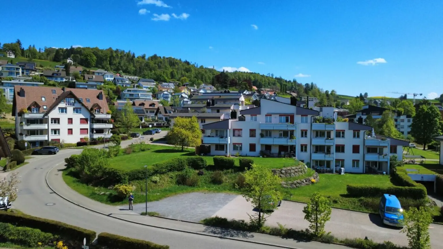 Dachgeschoss Wohnung mit wunderbarer Aussicht, an ruhiger, kinderfreundlicher Lage!