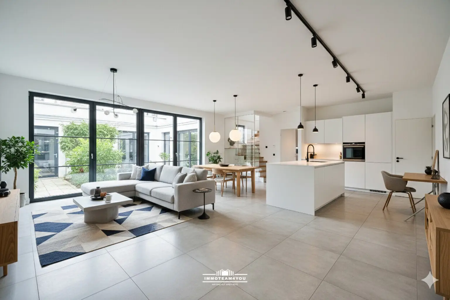 Visualisierung Umbau Bäckerei in Loft