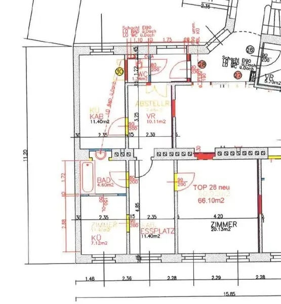 Seltene Gelegenheit! Sonniges 3-Zimmer Altbaujuwel im 16. Bezirk!