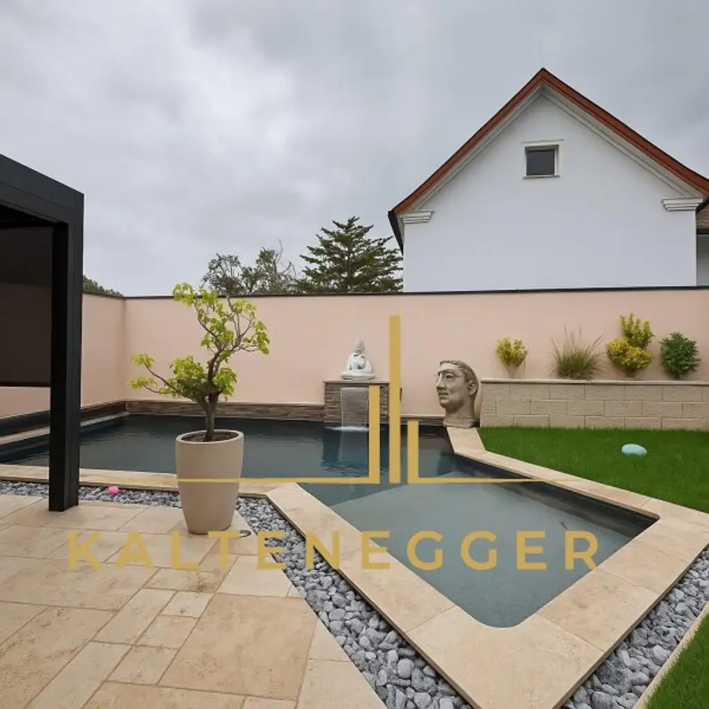 Luxuriöses Einfamilienhaus mit Pool in Kottingbrunn - hochwertig und modern