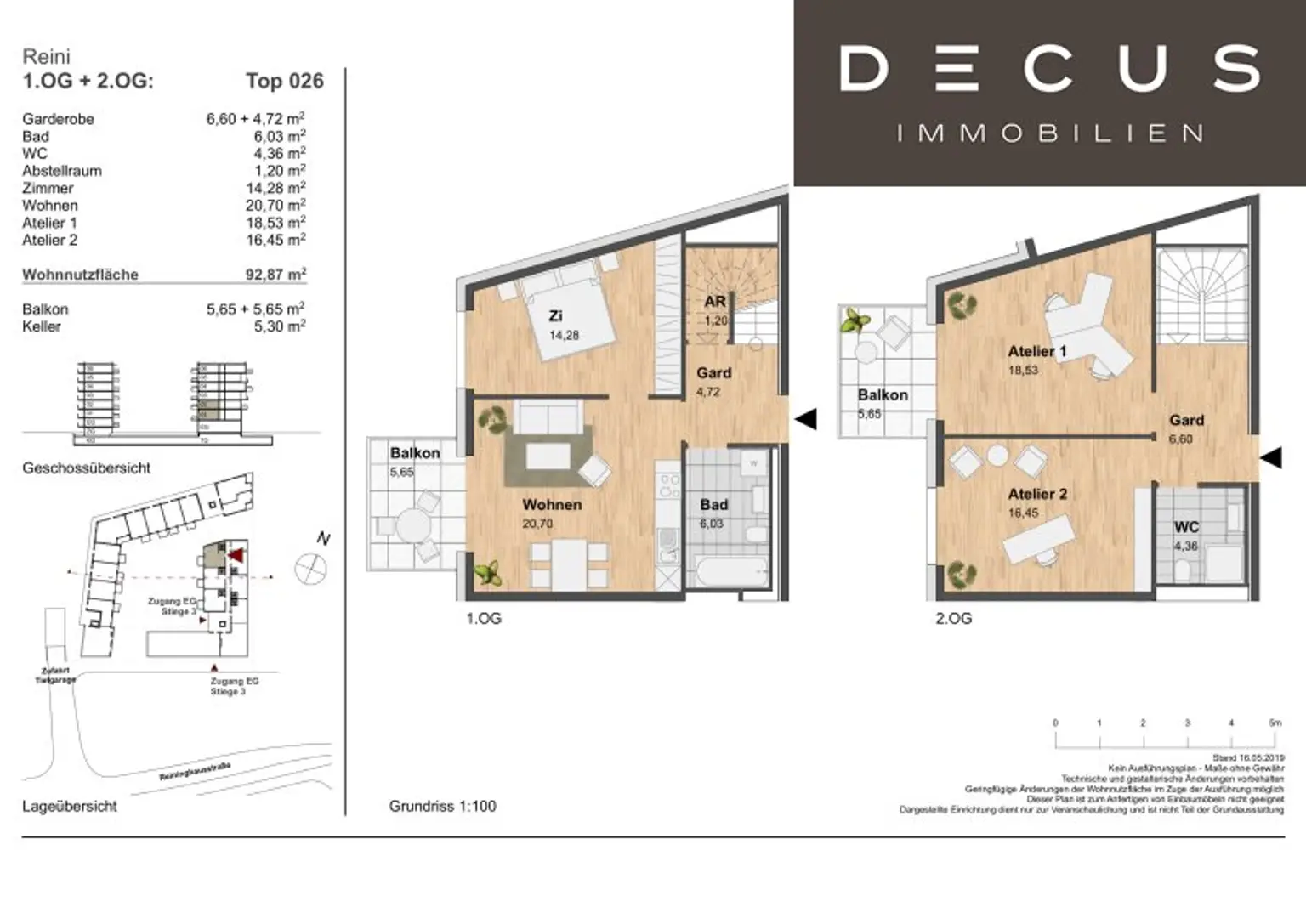 | 1. MONAT MIETFREI | TOLLE MAISONETTEN-WOHNUNG | 4 ZIMMER | AB DEZEMBER VERFÜGBAR | REININGHAUSPARK | GRAZER HAUPTBAHNHOF