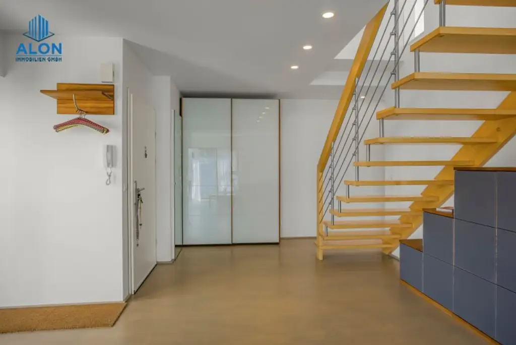 Wunderschöne 4-Zimmer DG-Wohnung mit 2 Terrassen | Garage optional mietbar | Klimaanlage | Nähe Augarten/Taborstraße