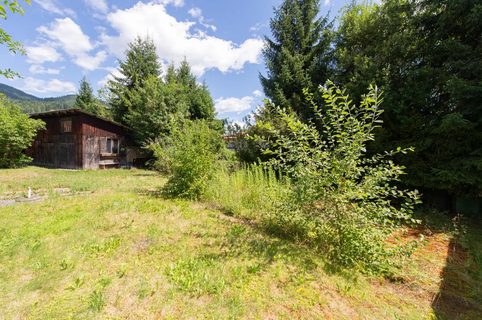 Charmante Eigentumswohnung mit Entwicklungspotenzial & Baugrundstück am idyllischen Mürzufer