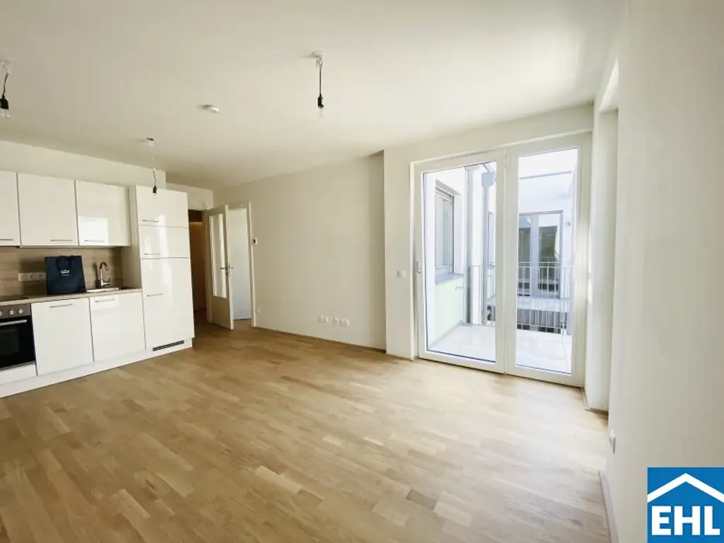 Leopold XXI – Moderne 2-Zimmer-Wohnung mit Terrasse für Naturliebhaber!
