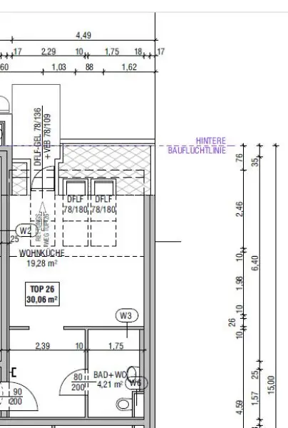 Neubau-Erstbezug - 1 Zimmer mit Außenfläche und sehr großer Gemeinschaftsterrase ca. 60 m² - unweit der U2 Station Stadlau