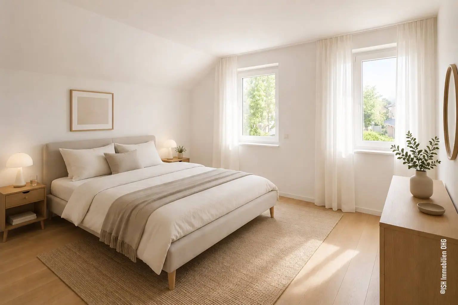 Schlafzimmer visualisiert