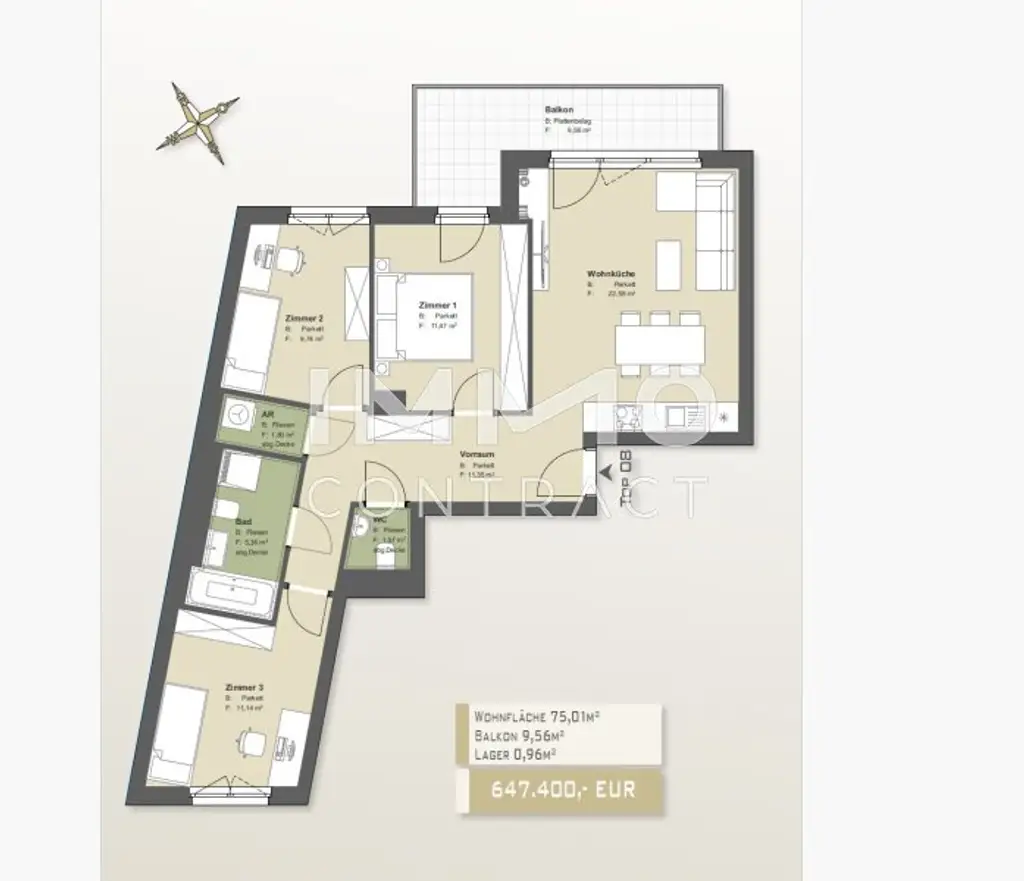 Grundriss Brienne Top 8