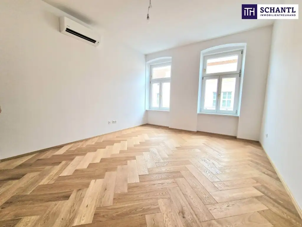 Revitalisiertes Altbaujuwel in der Thaliastraße – neu sanierte Wohnungen mit Terrassen und hochwertiger Ausstattung - moderner Luftwärmepumpe und Klimaanlage inklusive