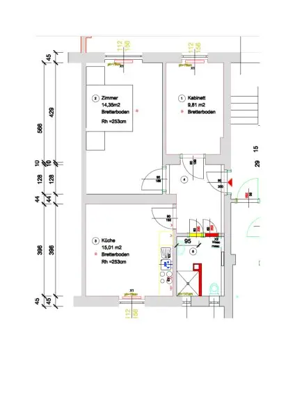 2-Zimmer-Wohnung. Ideal für Paare und Singles.