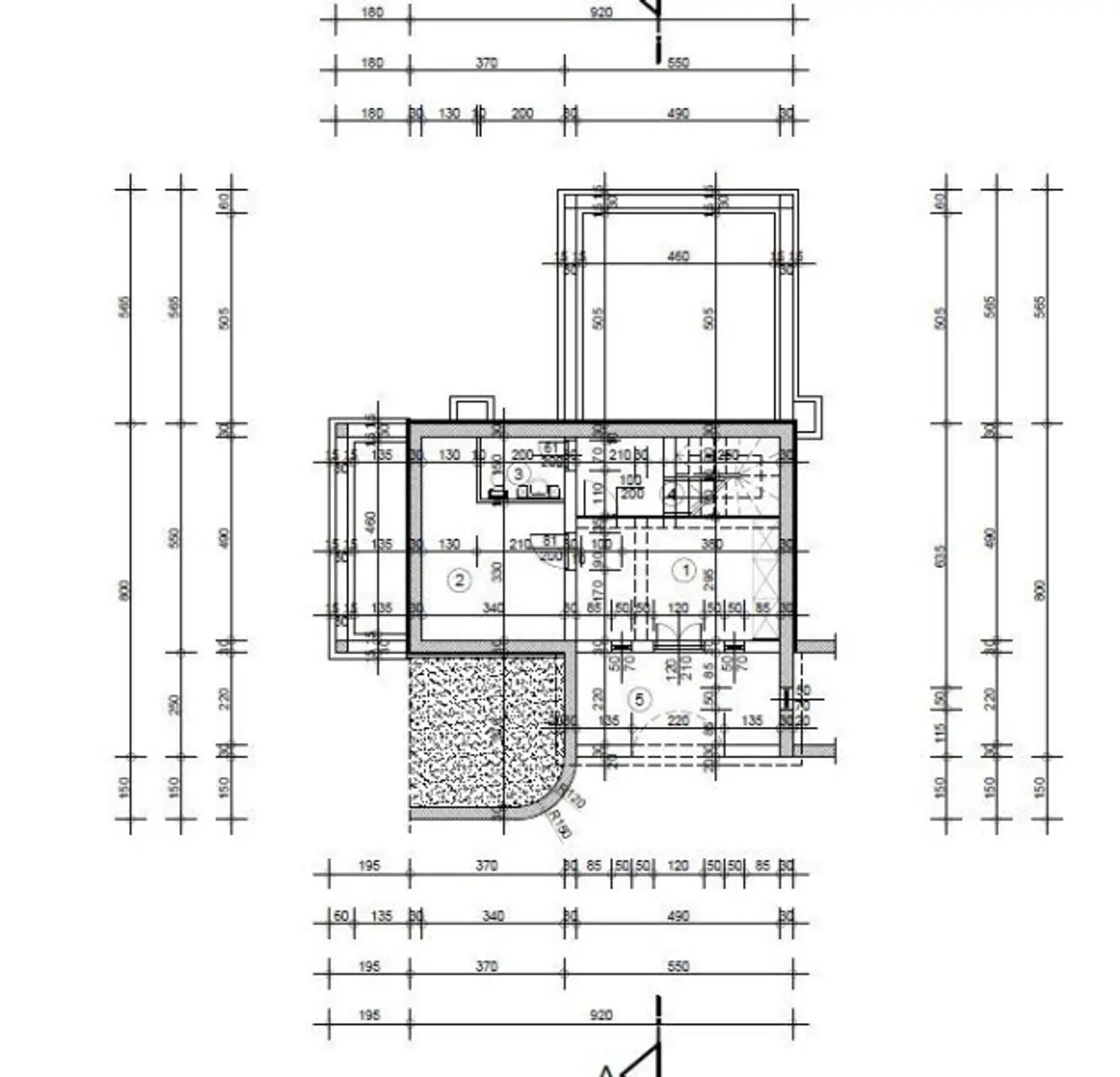 Baugrundstück mit projektiertem Haus in Matulji-Rukavac (Opatija / Kvarner Bucht / Kroatien) zu verkaufen!