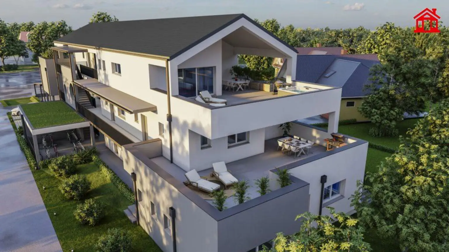 Eigentumswohnung mit Terrasse in Bad Gams- nähe Badesee / Top 6