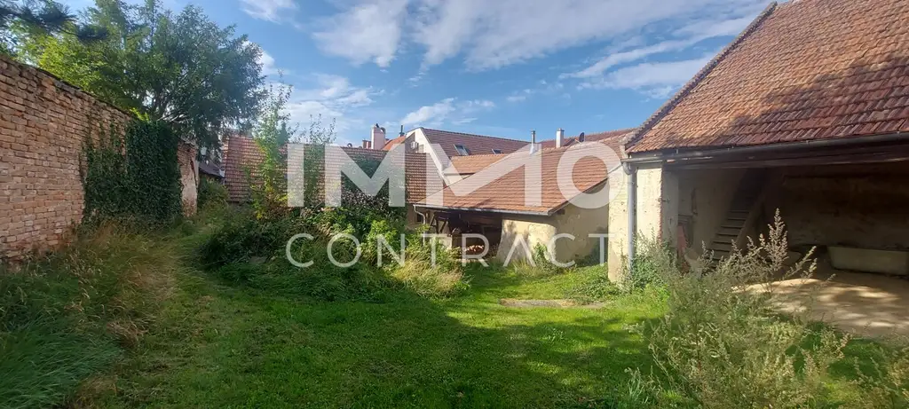 WOHN-UND GESCHÄFTSHAUS AUS DEM 16. JAHRHUNDERT IM HERZEN VON LANGENLOIS 
100 m Kellerröhre, Nebengebäude, Innenhof, Geschäftslokale, usw.