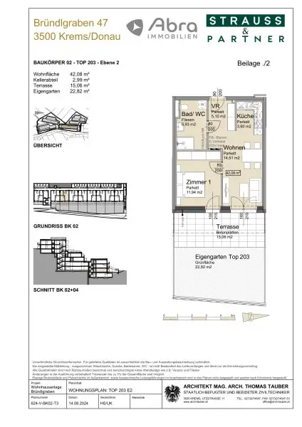 Schönes Wohnen mit Freiraum: Lichtdurchflutete Gartenwohnung mit Terrasse