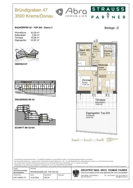 Schönes Wohnen mit Freiraum: Lichtdurchflutete Gartenwohnung mit Terrasse