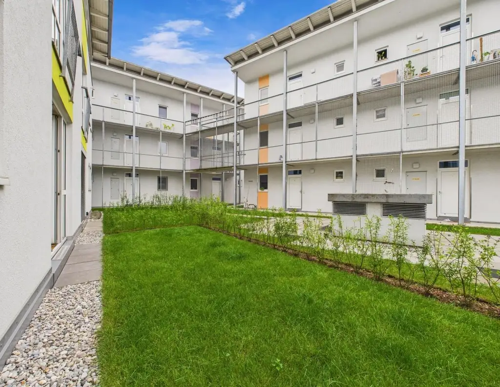 LINZ / URFAHR (PLESCHING): Perfekt aufgeteilte WOHNUNG mit ca. 44,4 m² Wohnfläche + Eigengarten ca. 28,7 m²