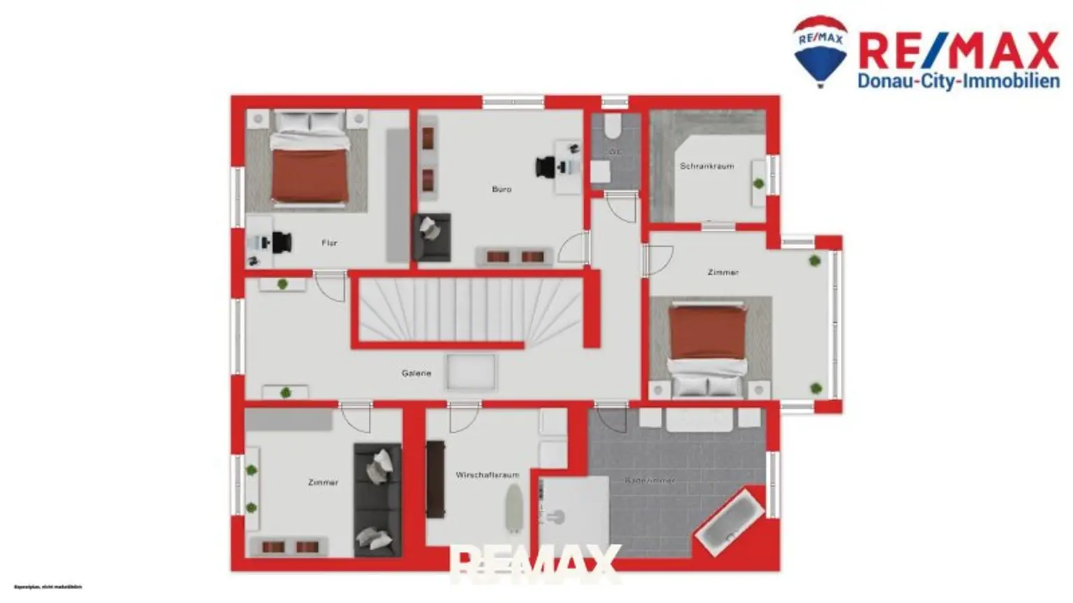 Plan Obergeschoss