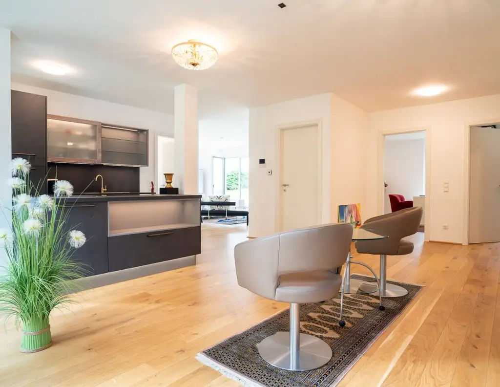 Exklusive Gartenwohnung in Toplage von Wels