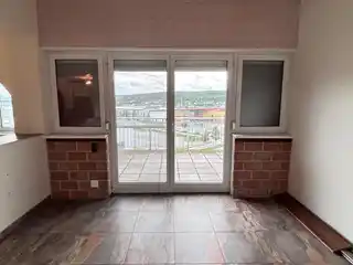 Ausgang auf die Terrasse