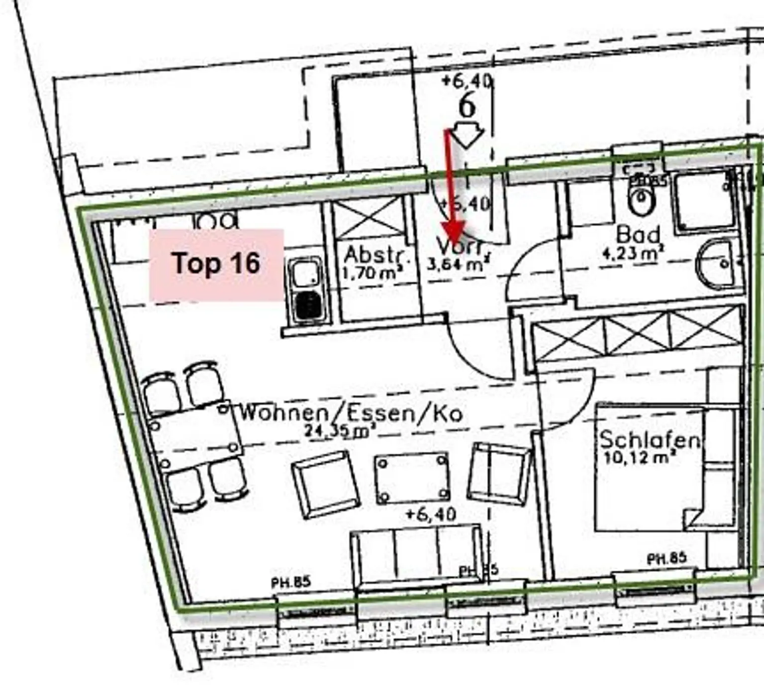 Mietwohnung im Stadtzentrum Weiz