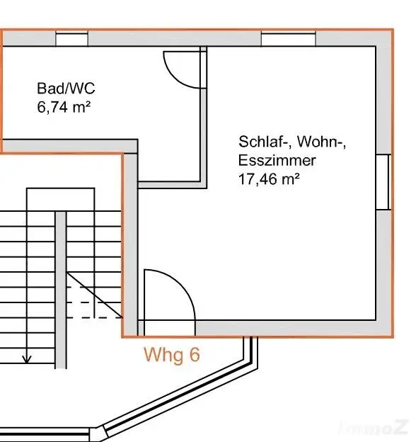 Kleine Mietwohnung in Graktorn, ab sofort