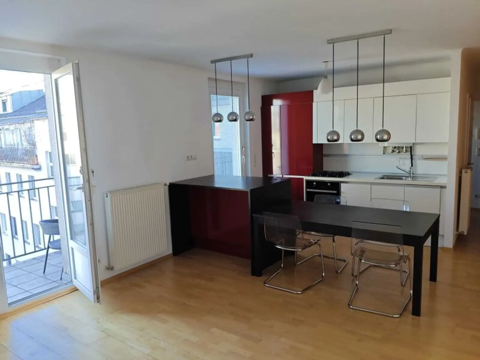 Ansicht - Moderne 2 Zimmer Wohnung mit großem Balkon und Weitblick Miete 4. Bezirk Wien