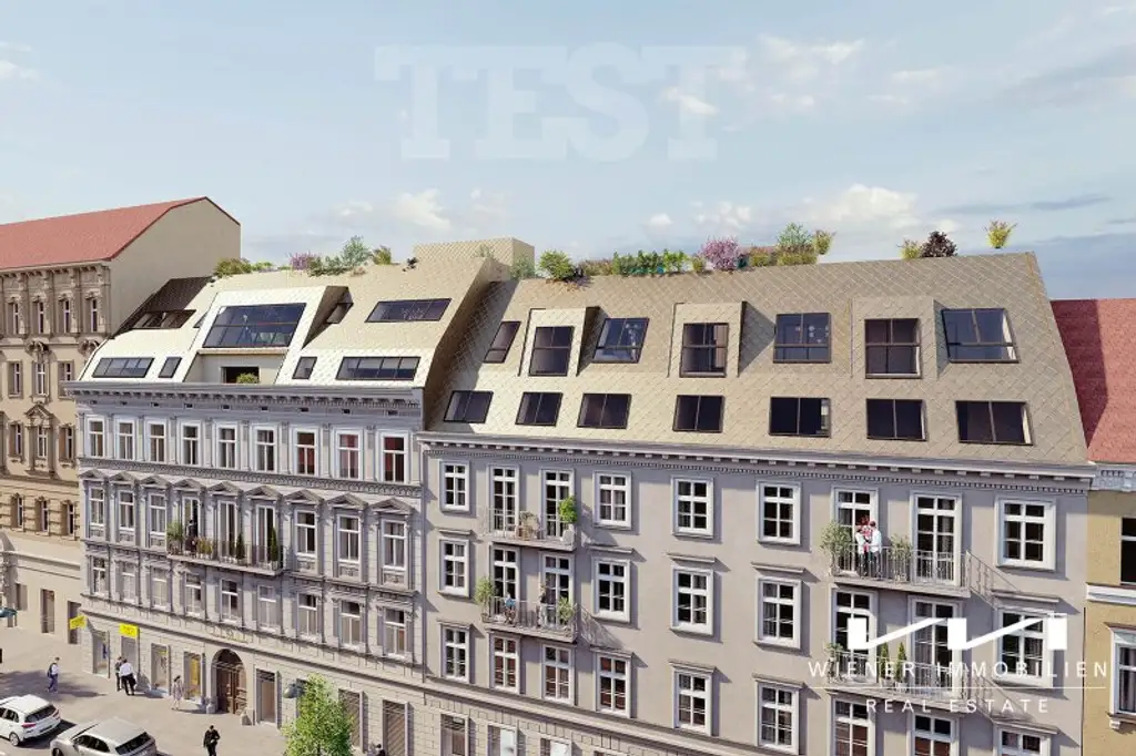 Großzügige 2-Zimmer Dachgeschoßwohnung mit Freifläche