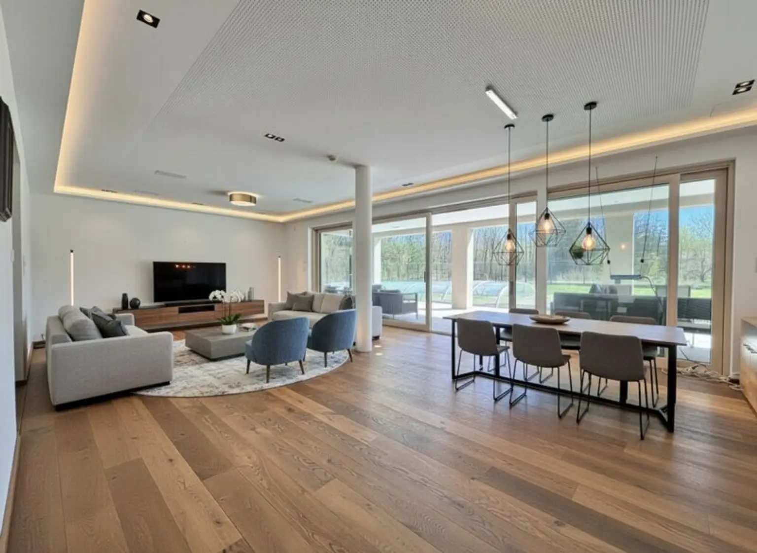 Wohnbereich gestaged