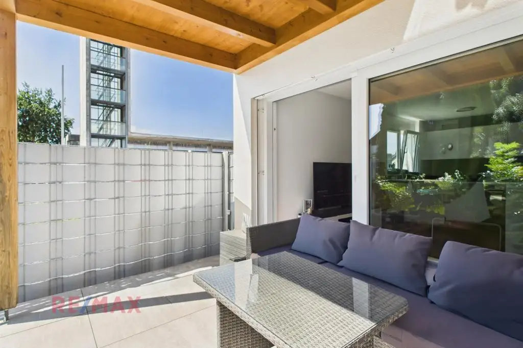 Moderne 2-Zimmer-Wohnung mit Terrasse, Garten und bester Anbindung